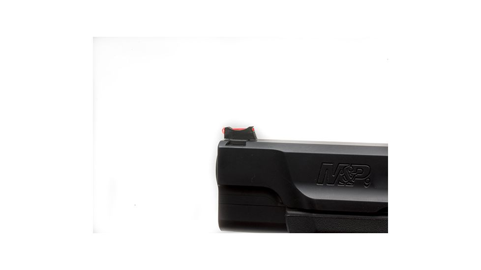 Wilson Combat Vickers Elite Snag Free Front Sight for S and W M and P, .165in, Red Fiber Optic 762FOR165