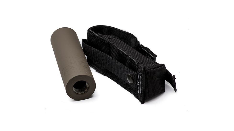 Wilson Combat Whisper Suppressor Pouch, Black 697