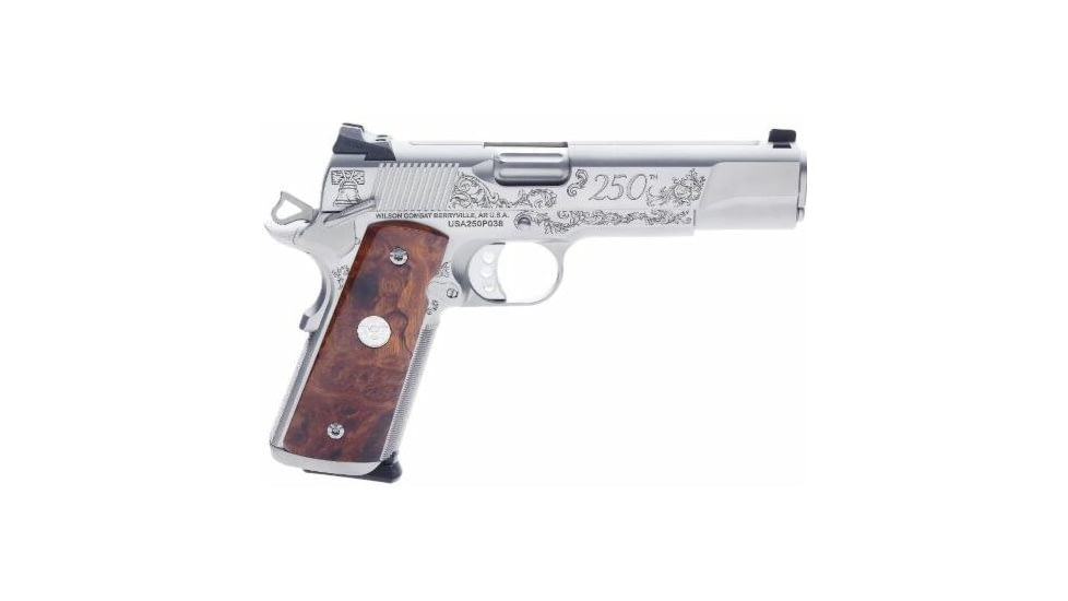 Wilson Combat 250Th 1911 FS Semi Auto Pistol, 9mm Luger, 5 inch Barrel