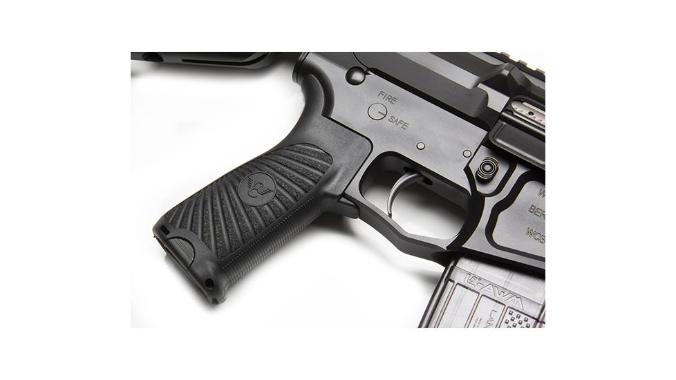 Wilson Combat BCM Starburst Gunfighter Grip, Black, TR-GRIP-BLK