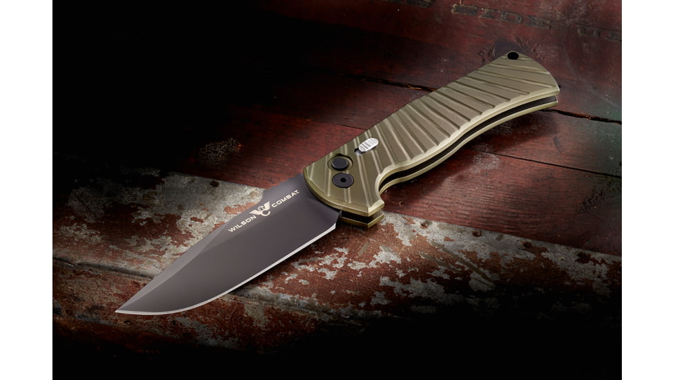 Wilson Combat Pro Tech, Eagle Automatic by Les George, Green, Green, WTK-EAGLE-AG