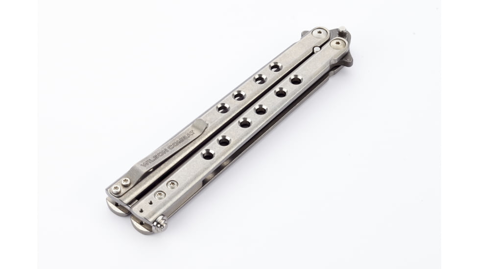 Wilson Combat SuperFly Tactical Butterfly Folding Knife, Damascus, WTK-SF-D