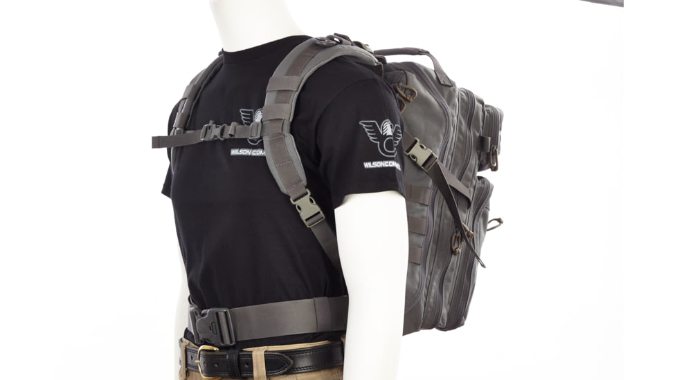 Wilson Combat Vanquest Falconer, 27 Liter Backpack, Gray, 765G