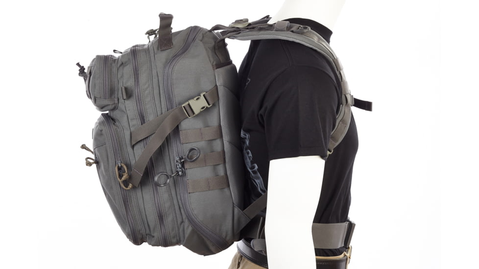 Wilson Combat Vanquest Falconer, 27 Liter Backpack, Gray, 765G
