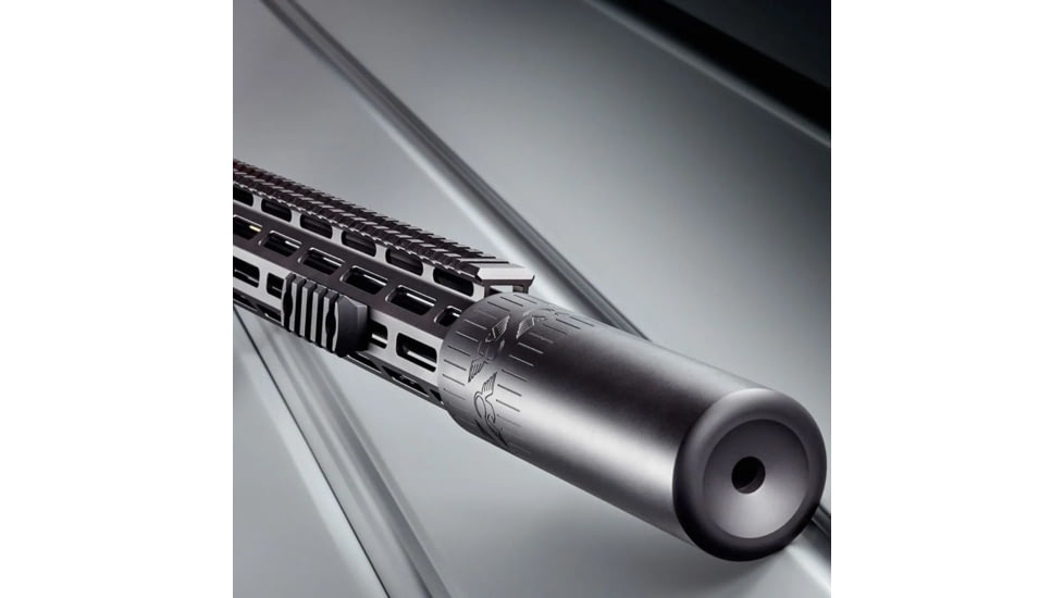 Wilson Combat Whisper 5.56x45mm NATO MB Suppressor, 1/2x28, 1.875x6.3125 in, Black, 100000230322