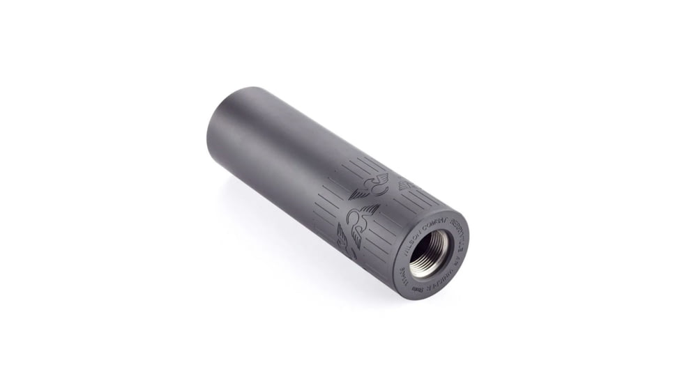Wilson Combat Whisper 5.56x45mm NATO MB Suppressor, 1/2x28, 1.875x6.3125 in, Black, 100000230322