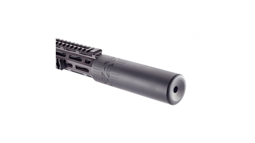 Wilson Combat Whisper 5.56x45mm NATO MB Suppressor, 1/2x28, 1.875x6.3125 in, Black, 100000230322
