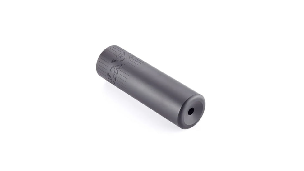 Wilson Combat Whisper 5.56x45mm NATO MB Suppressor, 1/2x28, 1.875x6.3125 in, Black, 100000230322
