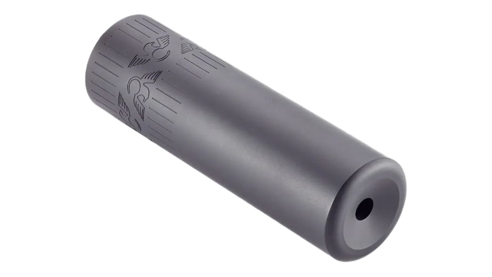 Wilson Combat Whisper 5.56x45mm NATO MB Suppressor, 1/2x28, 1.875x6.3125 in, Black, 100000230322