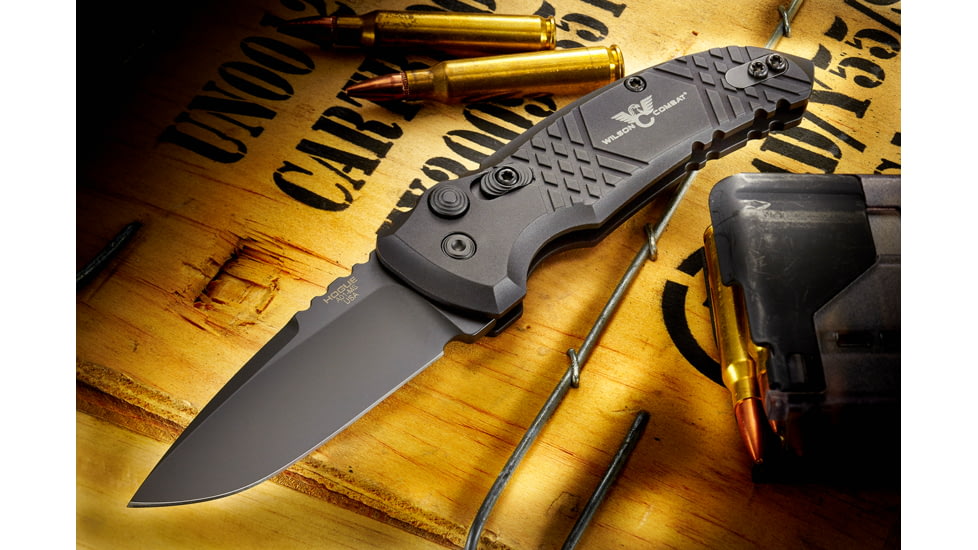 Wilson Combat X-TAC Micro Automatic Folding Knife, 2.75 in Blade, Wilson Combat/Hogue Knives, WTK-XTM-A