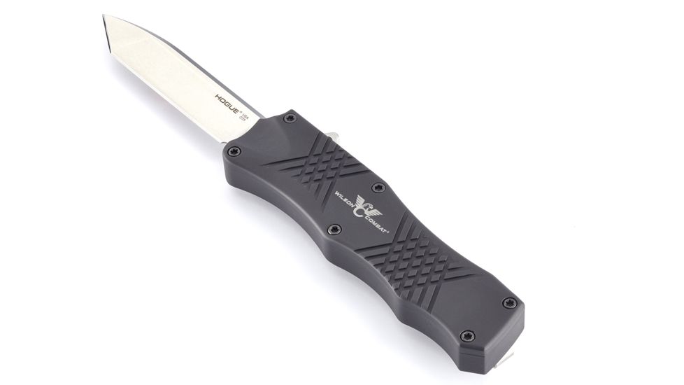 Wilson Combat X-TAC OTF Automatic, 3.5in Tanto Blade, Hogue Knife, WTK-XT-A-TB