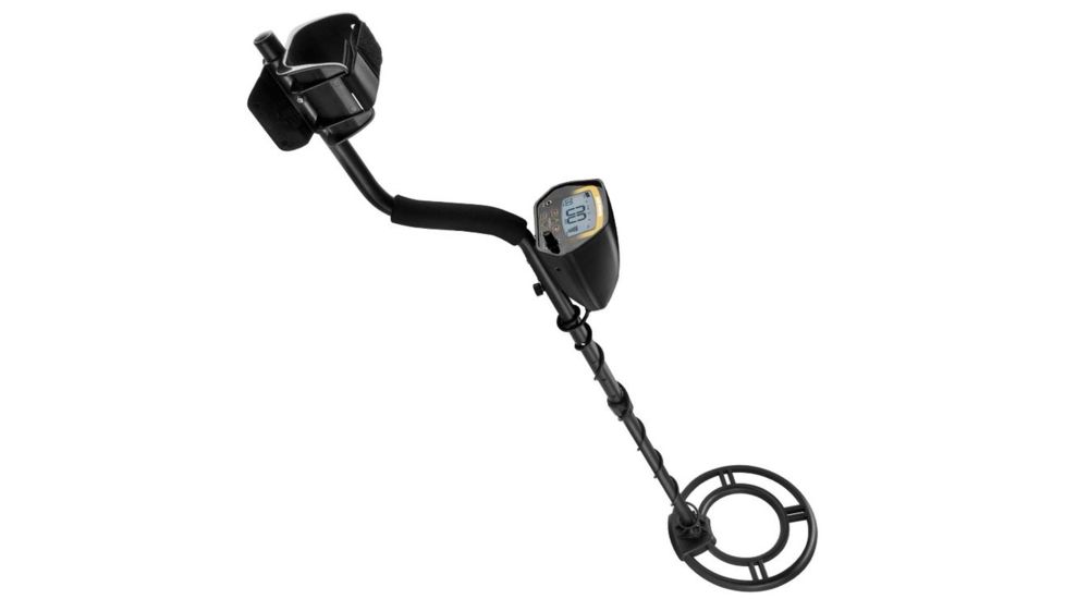 Winbest Pursuit-200 Metal Detector, 10 in Search Coil, Arm Rest, Black, Adjustable up to 47 in BE12594