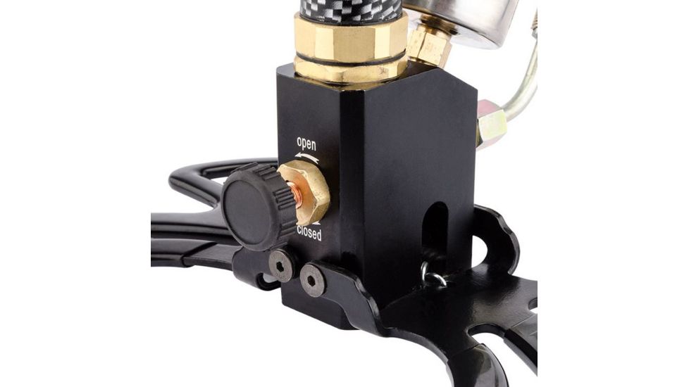 Winbest PCP 4500 PSI Air Gun 3 Stage Hand Pump, Glow in the Dark Pressure Gauge Face, Black BS12558