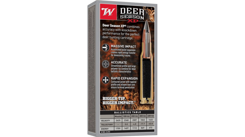 Winchester 6.8 Spc Deer Season XP 120Gr, X68SPCDS