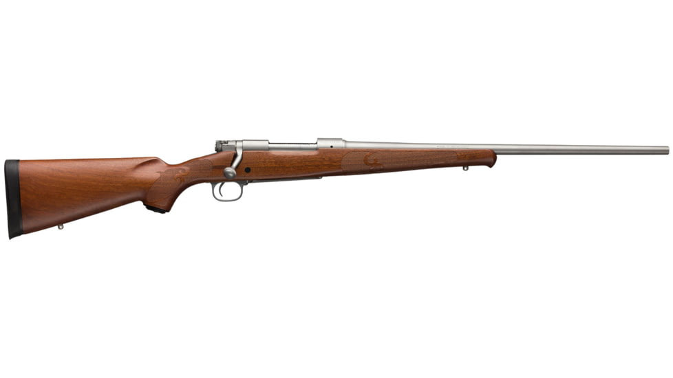 Winchester 70 Bolt Action Rifle, .270 Winchester Short Magnum, 24 in barrel, 1-10 Twist, Target Crown Muzzle, Stainless Steel, 3 Rounds, 535234264-FRRMPG