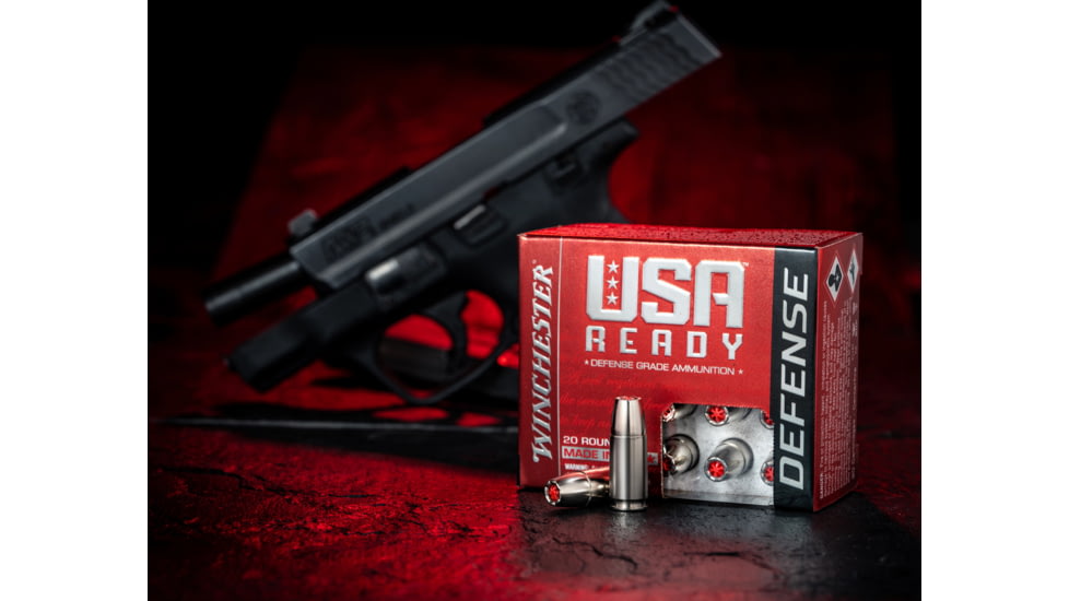 Winchester 9 mm Luger +P Usa Ready Hex-Vent Hp 124 Gr, RED9HP