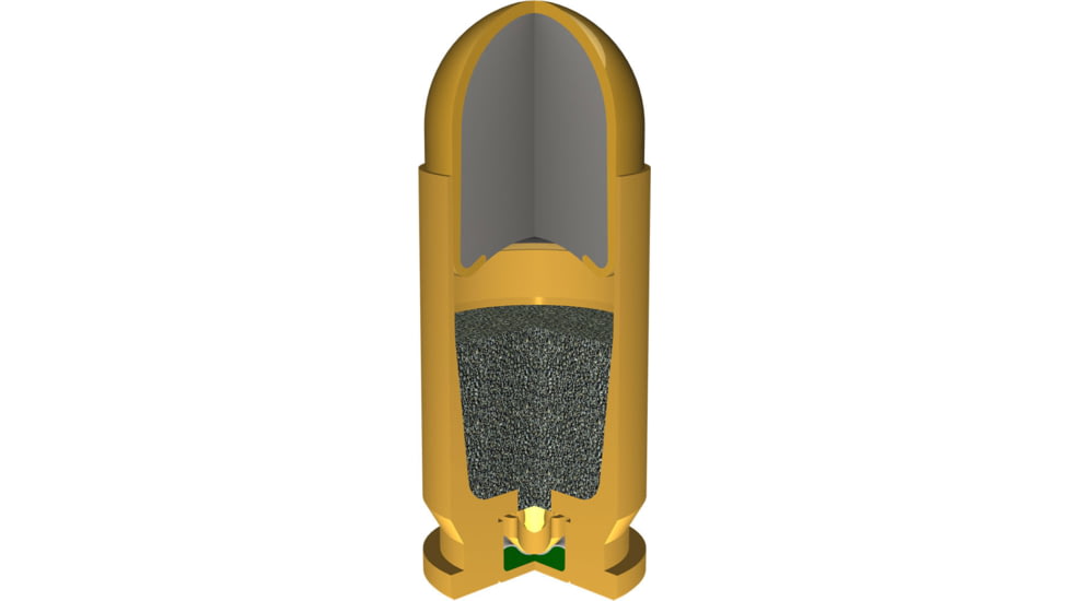 Winchester 9X18 Makarov 95 Grain FMJ Brass Cased Centerfire Rifle Ammo, 50RDS, WINCMC918M