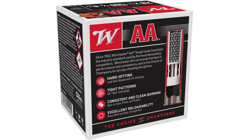 Winchester AA 28 Gauge 3/4 oz 2.75in Centerfire Shotgun Ammo, 25 Rounds, AASC2885