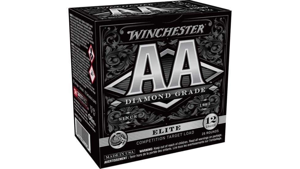 Winchester AA DIAMOND GRADE 12 Gauge 1 1/8 oz 2.75in Centerfire Shotgun Ammo, 25 Rounds, AADG13007