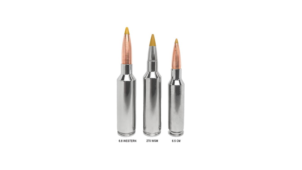 Winchester Expedition Big Game Long Range Long Range 6.8 Western 165 Grain Centerfire Rifle Ammo, 20 Rounds, S68WLR