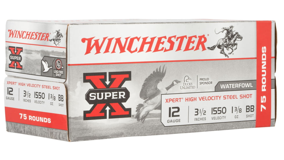 Winchester Ammo WEX12LBBVP Super X Xpert High Velocity 12 Gauge 3.50 1 3/8 Oz B