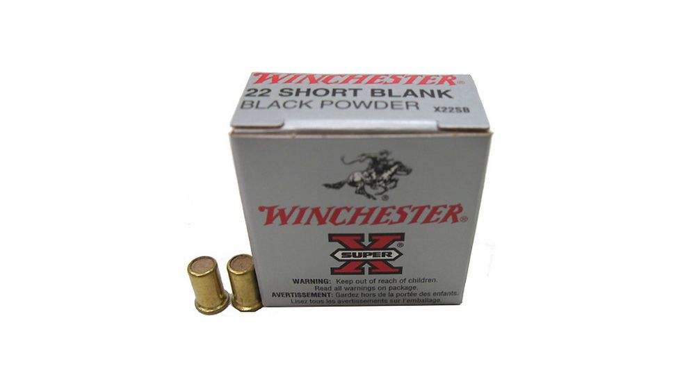 Winchester Super-X 22 ShortBlank Black Powder Ammo, X22SB
