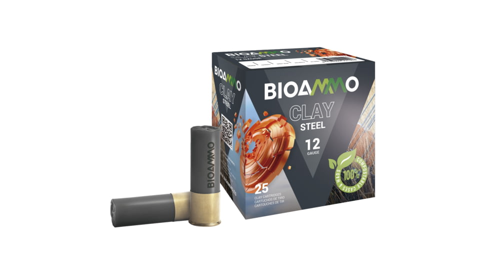 Winchester Ammunition, BIOAMMO, DOVE &amp; CLAY, 12 Gauge, 2.75in, #7, 1 oz., Steel Shotshell, 25 Round Box