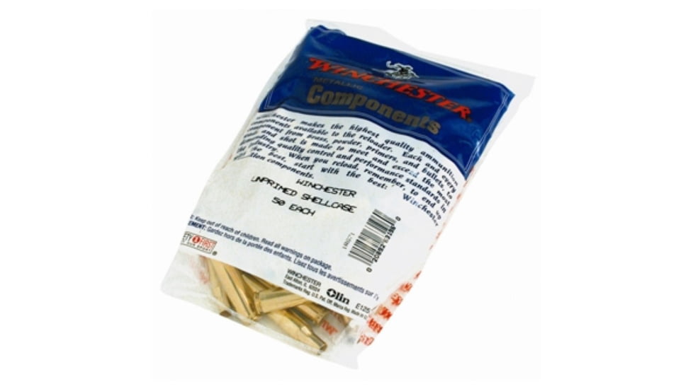 Winchester Bulk Components Winchester Unprimed Brass Rifle Cartridge Cases 50/ct 7mm Rem Mag, CSWBW7MMRU50