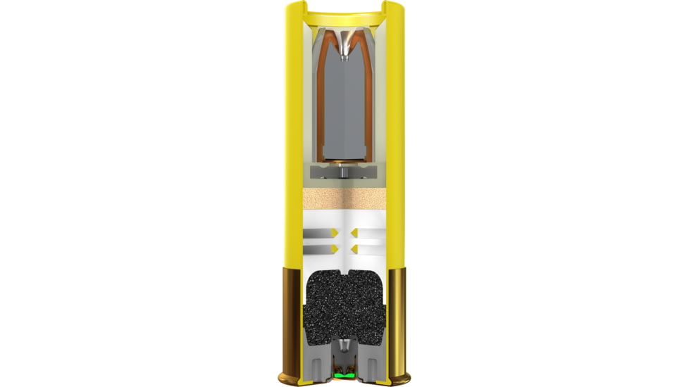 Winchester Dual Bond Shotshell 20 Gauge 260 grain 2.75in Centerfire Shotgun Slug Ammo, 5 Rounds, SSDB20