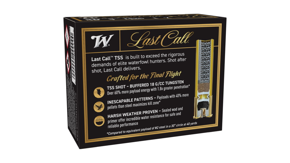 Winchester Last Call Tss 20 Gauge, 1 oz, 3 in, Plastic, #7 Shot Size, 10 Rounds Shotgun Ammo, LCTSS2037