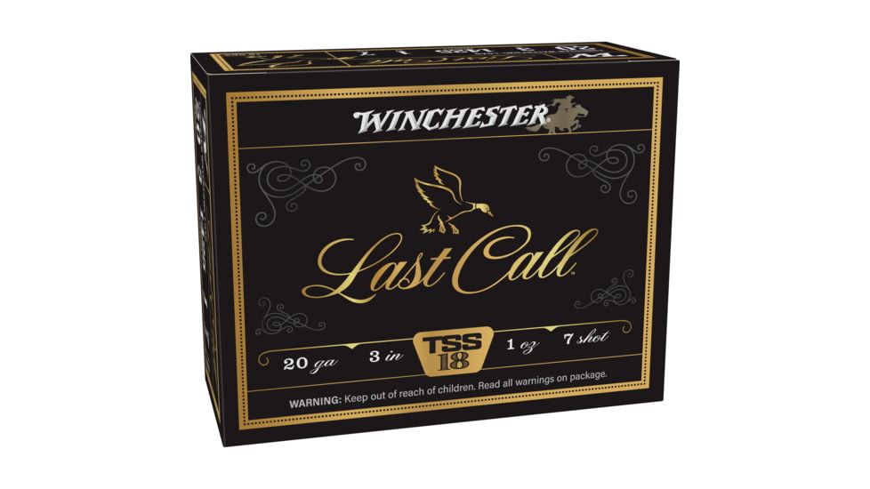 Winchester Last Call Tss 20 Gauge, 1 oz, 3 in, Plastic, #7 Shot Size, 10 Rounds Shotgun Ammo, LCTSS2037