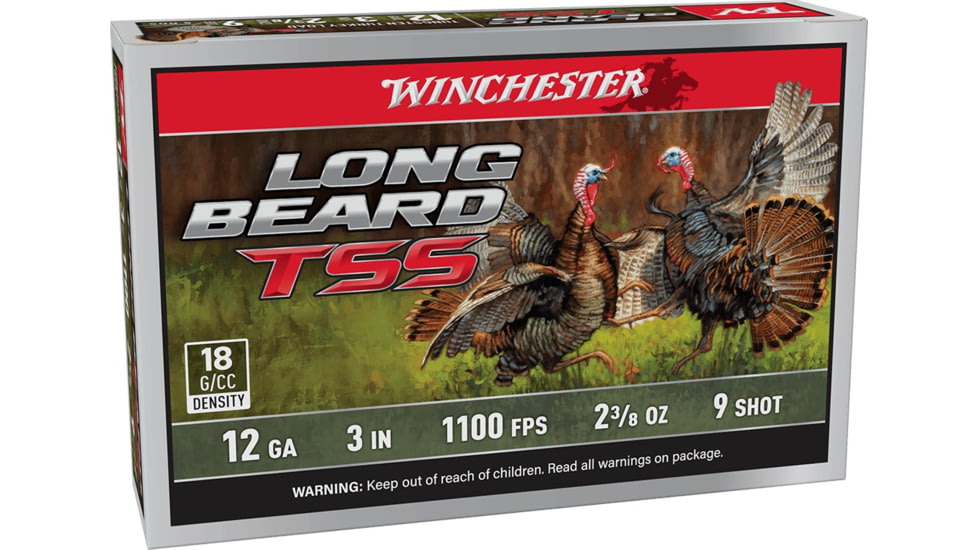 Winchester Long Beard Tss 12ga 3 2-3/8oz #9 5rd
