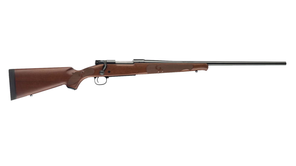 Winchester 70 Featherweight Bolt Action Rifle, .25-06 Remington, 22in Barrel, 1-10, Walnut Wood Stock, Blued, 535200225-FRRMPG