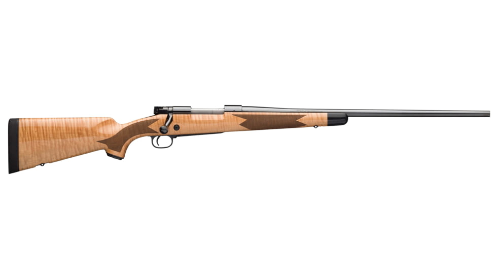 Winchester 70 Super Grade Bolt Action Rifle, .264 Winchester Magnum, 26in Barrel, 1-9, Maple Stock, Blued, 535218229-FRRMPG