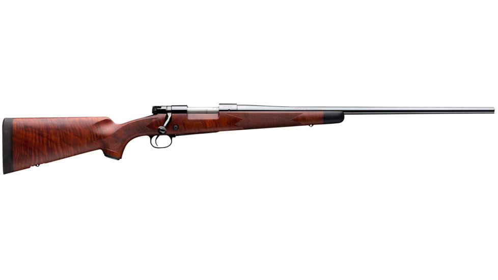 Winchester 70 Super Grade Bolt Action Rifle, .338 Winchester Magnum, 26in Barrel, 1-10, Walnut Wood Stock, Blued, 535203236-FRRMPG