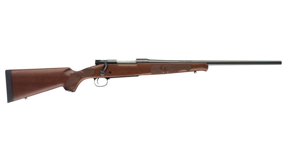 Winchester 70 Featherweight Compact Bolt Action Rifle, 6.5mm Creedmoor, 20in Barrel, 1-8, Walnut Wood Stock, Blued, 535201289-FRRMPG