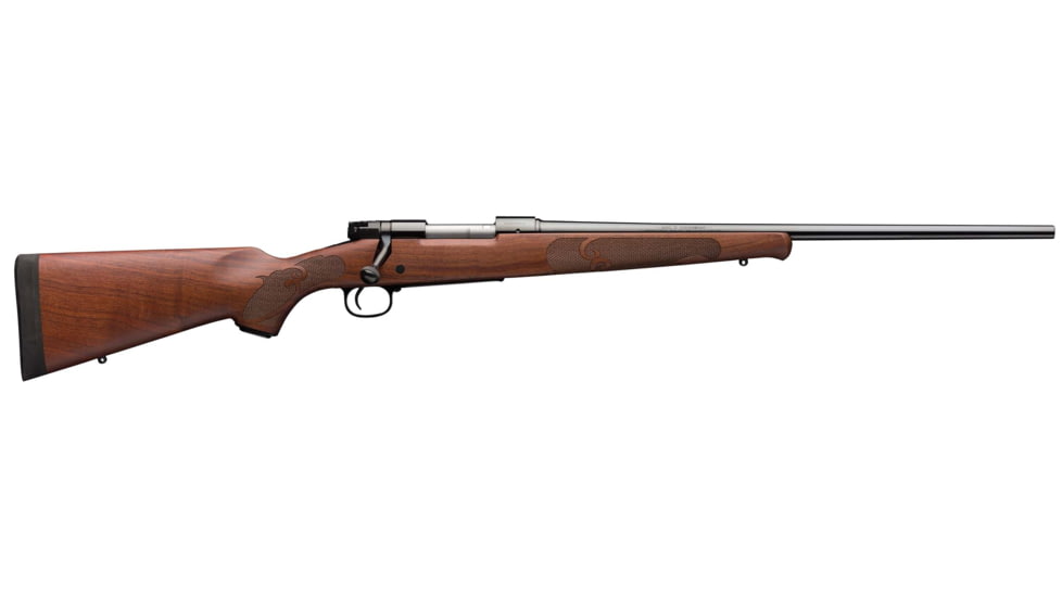 Winchester 70 Featherweight Bolt Action Rifle, 6.5 PRC, 24in Barrel, 1-8, Walnut Wood Stock, Blued, 535200294-FRRMPG