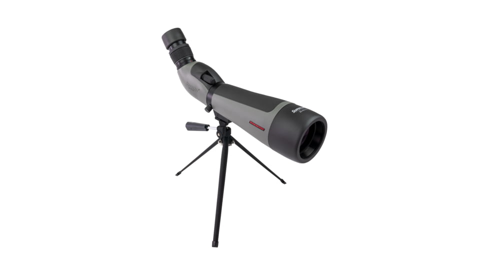 Winchester Supreme Optics W20-60x80mm Spotting Scope, Angled, Black/Gray, WQ-SS-SPRM13-20-60x80