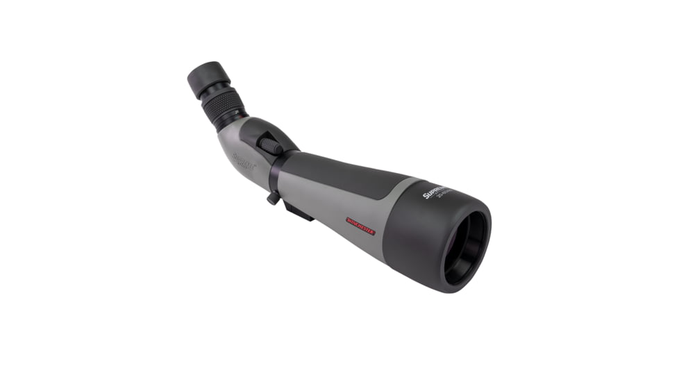 Winchester Supreme Optics W20-60x80mm Spotting Scope, Angled, Black/Gray, WQ-SS-SPRM13-20-60x80