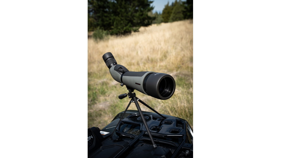 Winchester Supreme Optics W20-60x65mm Spotting Scope, Black/Gray, WQ-SS-SPRM12-20-60x65