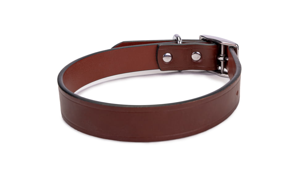 Winchester Pet King Buck Core D Leather Collar, Leather, M, KB-DRLC-LTR-M-1