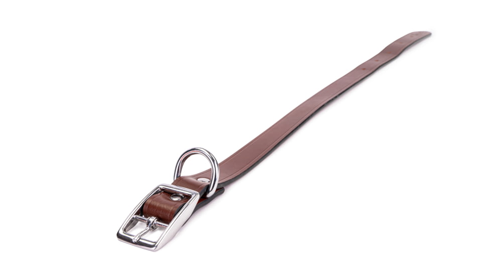 Winchester Pet King Buck Core D Leather Collar, Leather, M, KB-DRLC-LTR-M-1