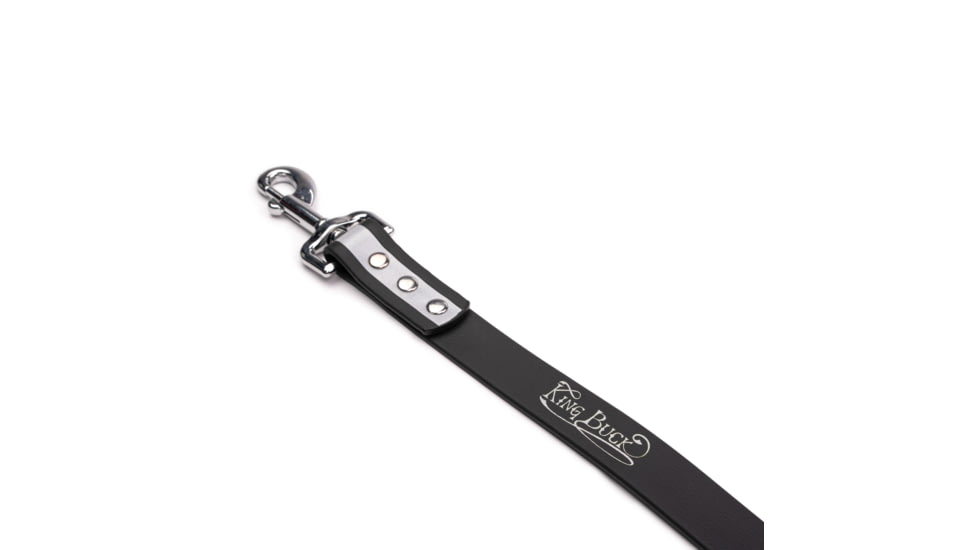Winchester Pet King Buck Waterproof Reflective Leash, Black, 6 foot, KB-WRL-BLK-6-1