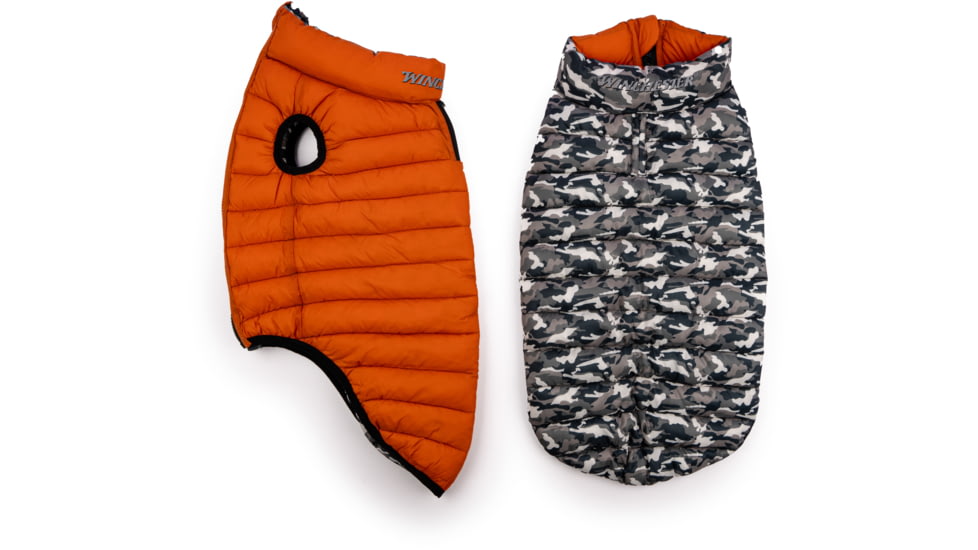 Winchester Pet Puffer Jacket, Camo Black, XXL, WP-PJ-CMOBLK-XXL-1