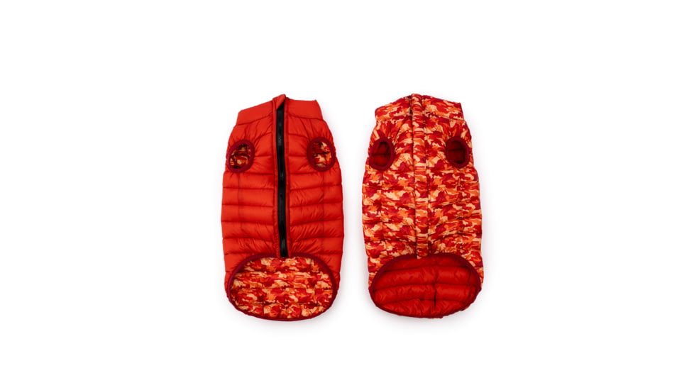 Winchester Pet Puffer Jacket, Camo Red, L, WP-PJ-CMORD-L-1