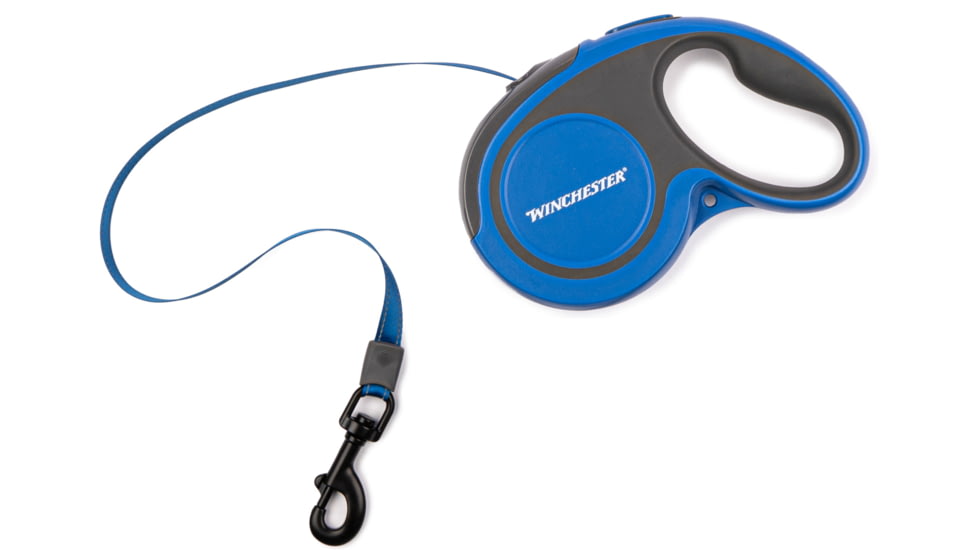 Winchester Pet Retractable Leash, Blue, L, WP-RL-BLU-L-1