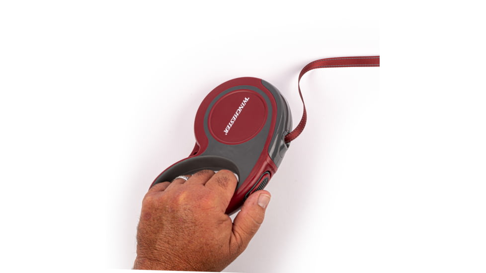 Winchester Pet Retractable Leash, Red, L, WP-RL-RED-L-1