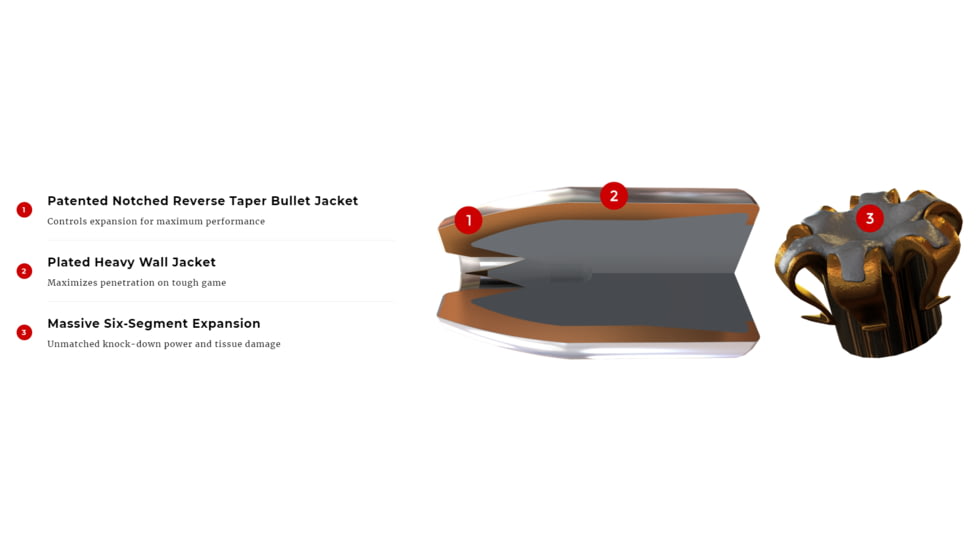 Winchester Platinum Tip Handgun Ammo, .454 Casull, Platinum Tip Hollow Point, 260 grain, 20 Rounds, S454PTHP