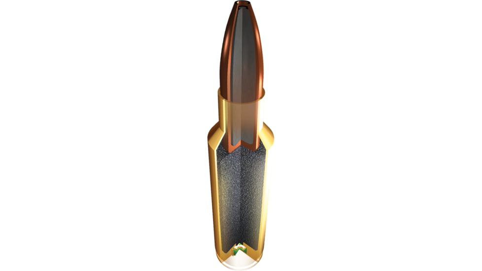 Winchester Power Max BondeD .243 Winchester 100 grain Bonded Rapid Expansion Protected Hollow Point Centerfire Rifle Ammo, 20 Rounds, X2432BP