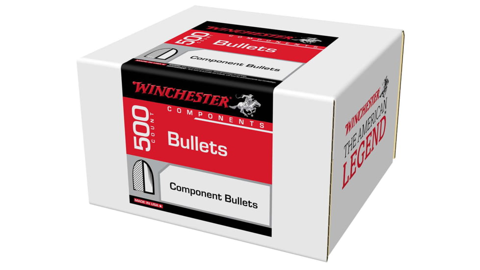 Winchester Rifle Bullets, 5.56x45mm NATO, .224, 55 Grain,Full Metal Jacket, 500 Bullets, WB556MC55D-224CAL